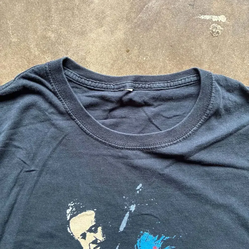 Early 2000’s Charles Mingus Jazz Double Bass Fine Art Graphic T-Shirt